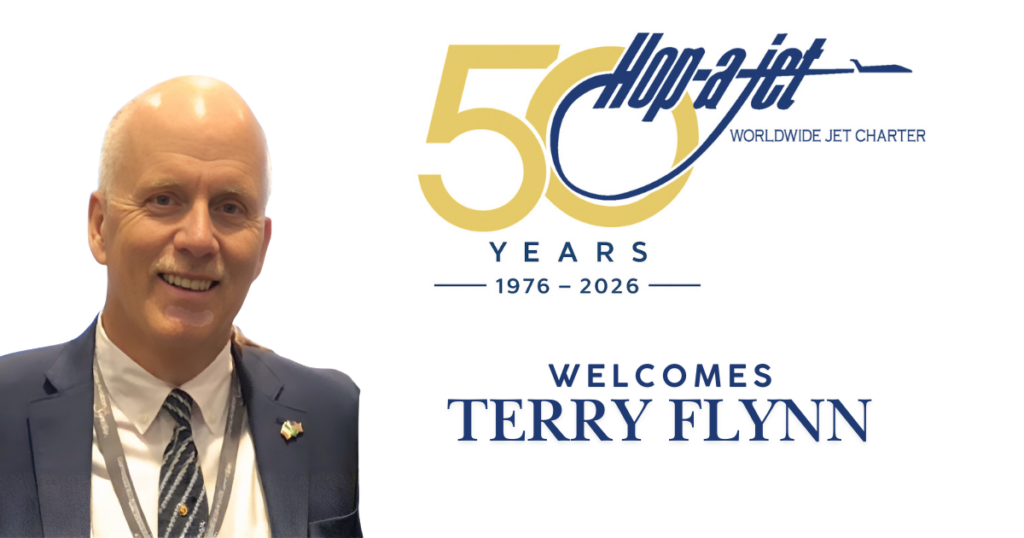 Hop-A-Jet welcomes Terrence Flynn